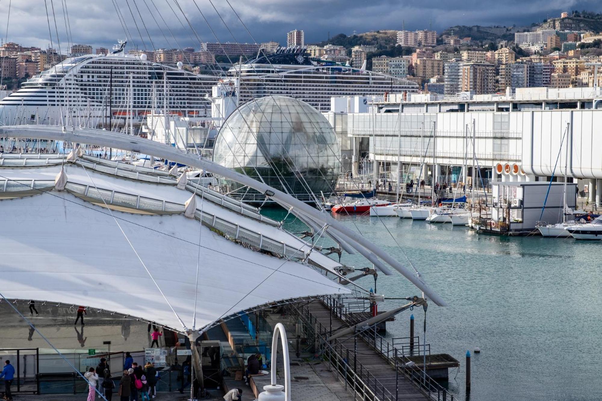 Acquario A 5 Min - Jacuzzi E Vista Sui Vicoli Genua